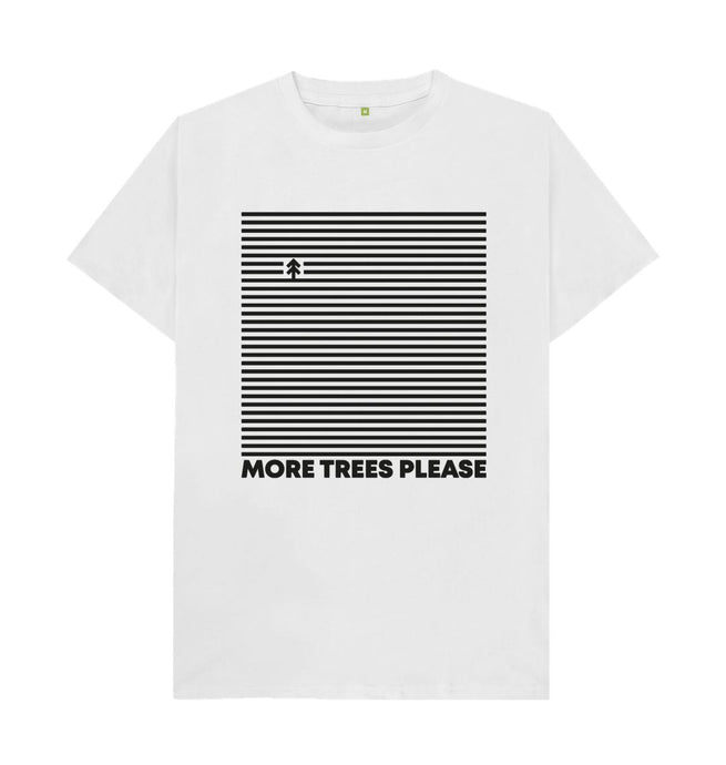 White More Trees Please T- shirt