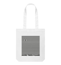Load image into Gallery viewer, White More Trees Please Tote Bag
