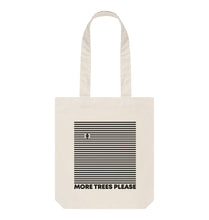 Load image into Gallery viewer, Natural More Trees Please Tote Bag
