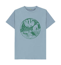 Load image into Gallery viewer, Stone Blue Life in the Canopy U T-shirt
