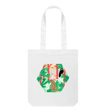 Load image into Gallery viewer, White Keep trees standing Tote Bag
