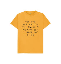 Load image into Gallery viewer, Mustard Twenty Percent Kid&#39;s T-shirt
