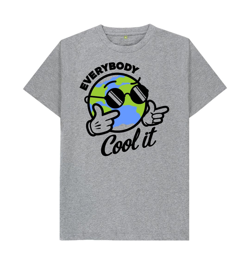 Athletic Grey Everybody cool it T -shirt