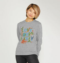 Load image into Gallery viewer, Love Our Planet W &#39;Remill&#39; Jumper
