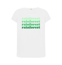 Load image into Gallery viewer, White Rainforest T-shirts
