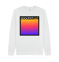 Load image into Gallery viewer, White Cool Earth Gradient Sweatshirts
