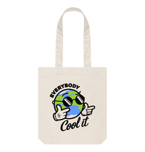 Load image into Gallery viewer, Natural Everybody Cool It Tote Bag
