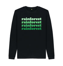 Load image into Gallery viewer, Black Rainforest Sweatshirts
