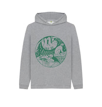 Load image into Gallery viewer, Athletic Grey Life in the Canopy Kid&#39;s Hoodie
