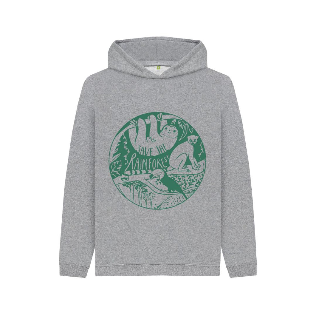 Athletic Grey Life in the Canopy Kid's Hoodie