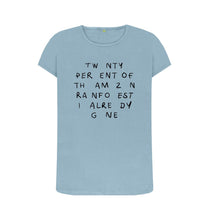 Load image into Gallery viewer, Stone Blue Twenty Percent T-shirt
