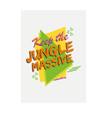 Load image into Gallery viewer, White Jungle Massive Recycled Print
