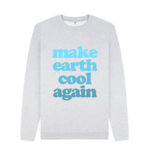 Load image into Gallery viewer, Grey Make Earth Cool Again &#39;Reemill&#39; Jumper
