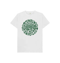Load image into Gallery viewer, White Spot the Jaguar Kid&#39;s T-shirt
