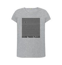 Load image into Gallery viewer, Athletic Grey More Trees Please T-shirt
