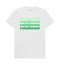 Load image into Gallery viewer, White Rainforest T-shirts
