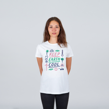 Load image into Gallery viewer, Keep Earth Cool T-shirt

