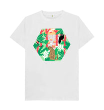 Load image into Gallery viewer, White Keep Trees Standing U T-shirt
