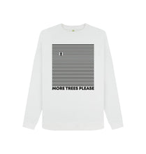 Load image into Gallery viewer, White More Trees Please Sweatshirts
