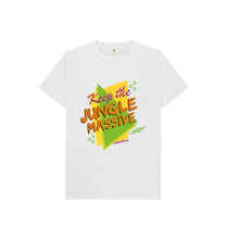Load image into Gallery viewer, White Jungle Massive Kid&#39;s T-shirt
