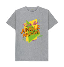 Load image into Gallery viewer, Athletic Grey Jungle Massive U T-shirt
