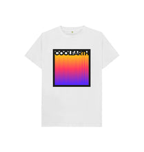 Load image into Gallery viewer, White Cool Earth Gradient Kid&#39;s T-shirt
