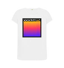Load image into Gallery viewer, White Cool Earth Gradient T-Shirts
