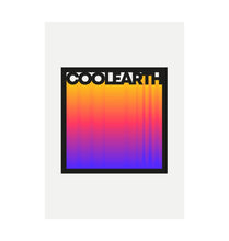 Load image into Gallery viewer, White Cool Earth Recycled Print
