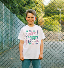 Load image into Gallery viewer, Keep Earth Cool Kid&#39;s T-shirt
