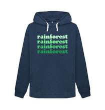 Load image into Gallery viewer, Navy Blue Rainforest Hoodie
