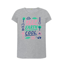 Load image into Gallery viewer, Athletic Grey Keep Earth Cool W T-shirt
