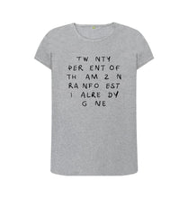 Load image into Gallery viewer, Athletic Grey Twenty Percent T-shirt
