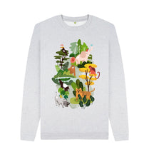 Load image into Gallery viewer, Grey Forest Animals &#39;Remill&#39; Jumper

