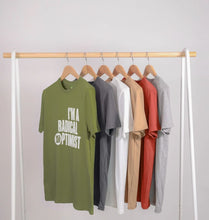 Load image into Gallery viewer, Cool Earth I&#39;m a Radical Optimist T-shirt
