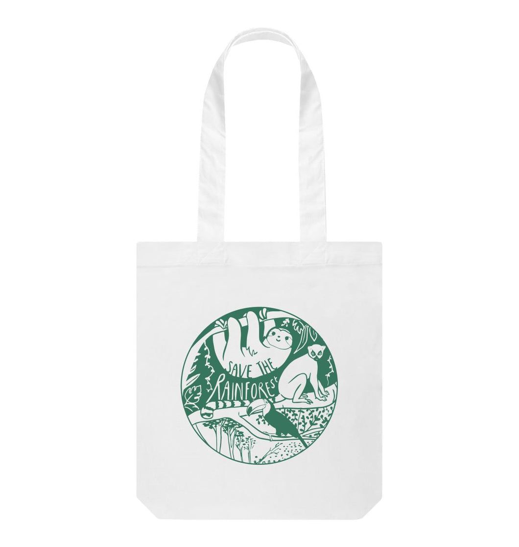 White Life in the Canopy Tote Bag