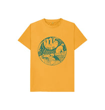 Load image into Gallery viewer, Mustard Life in the Canopy Kid&#39;s T-shirt
