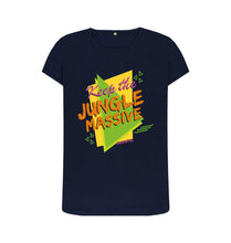 Load image into Gallery viewer, Navy Blue Jungle Massive T-shirt
