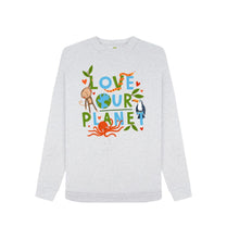 Load image into Gallery viewer, Grey Love Our Planet W &#39;Remill&#39; Jumper
